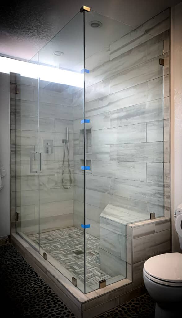 Frameless Glass Shower Enclosures and Corner Showers