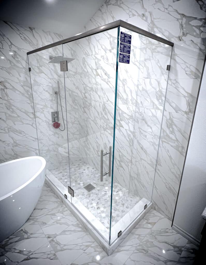 Frameless Glass Shower Enclosures and Corner Showers