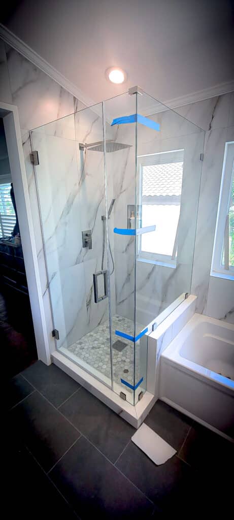 Frameless Glass Shower Enclosures and Corner Showers
