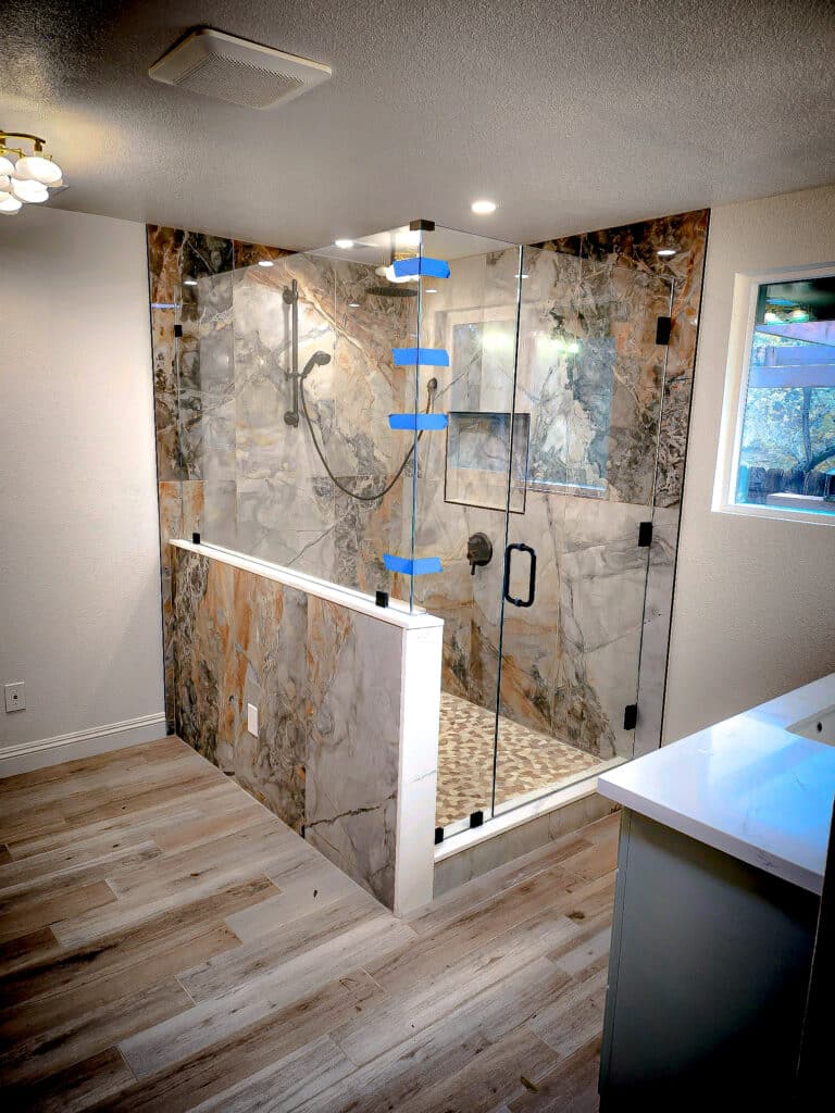 Frameless Glass Shower Enclosures and Corner Showers