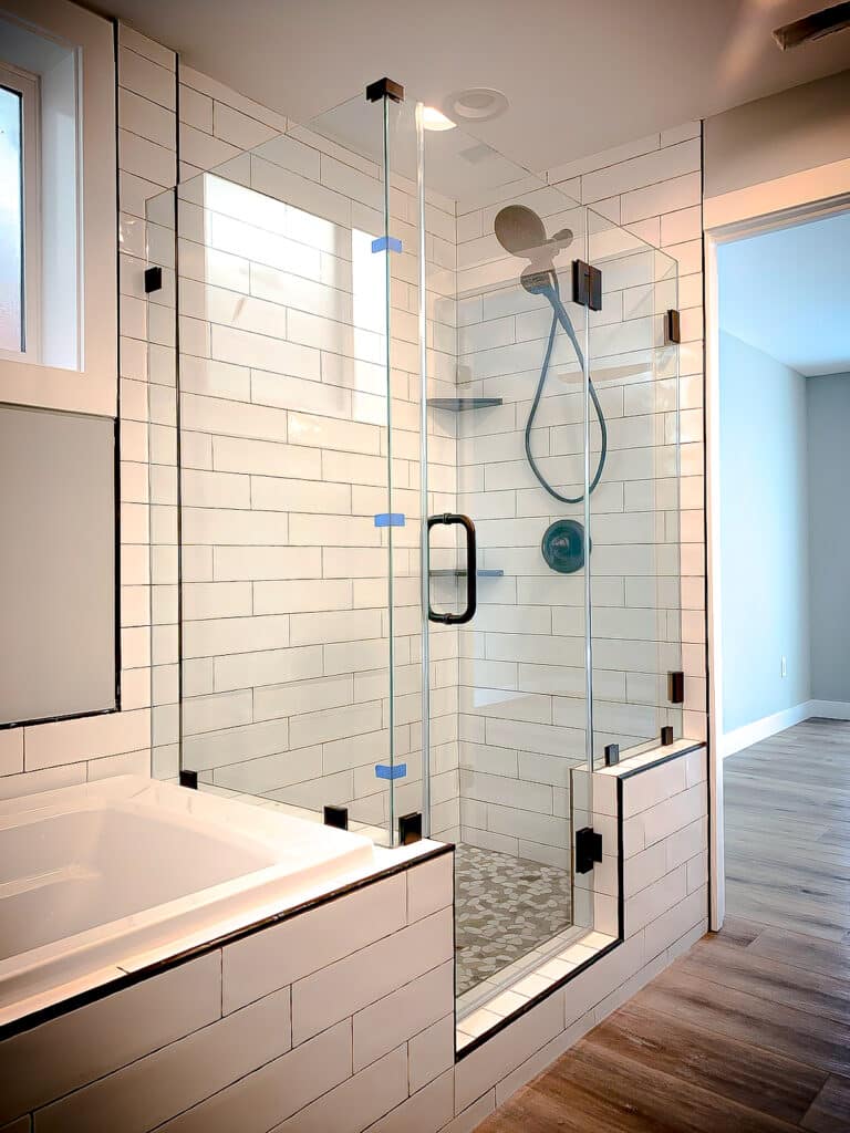 Frameless Glass Shower Enclosures and Corner Showers