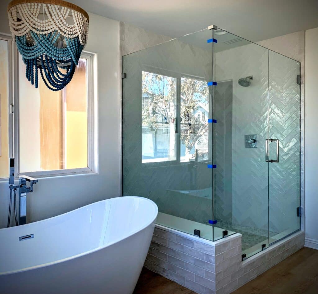 Frameless Glass Shower Enclosures and Corner Showers