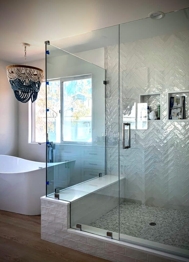 Frameless Glass Shower Enclosures and Corner Showers
