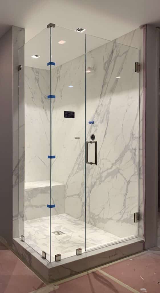Frameless Glass Shower Enclosures and Corner Showers