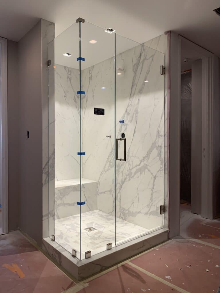 Frameless Glass Shower Enclosures and Corner Showers