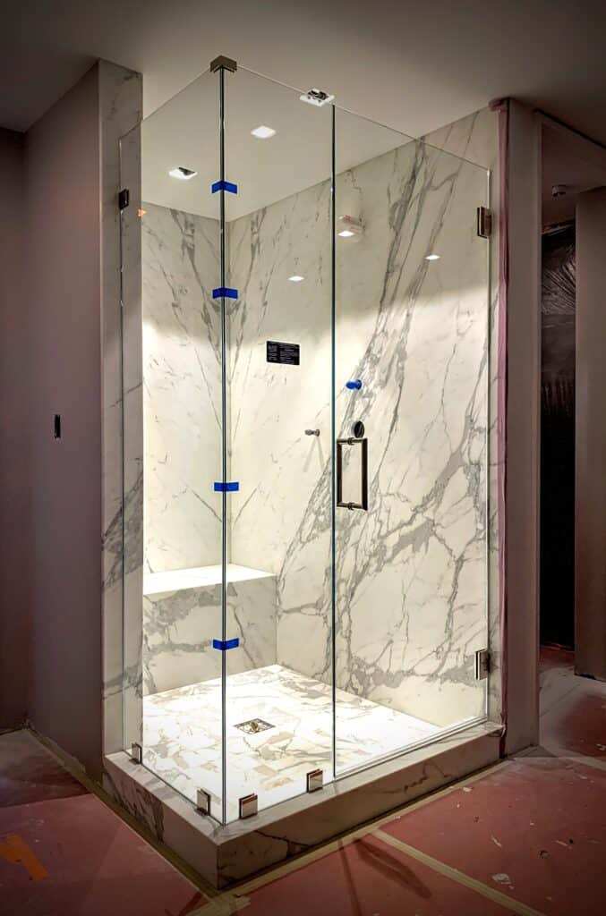 Frameless Glass Shower Enclosures and Corner Showers