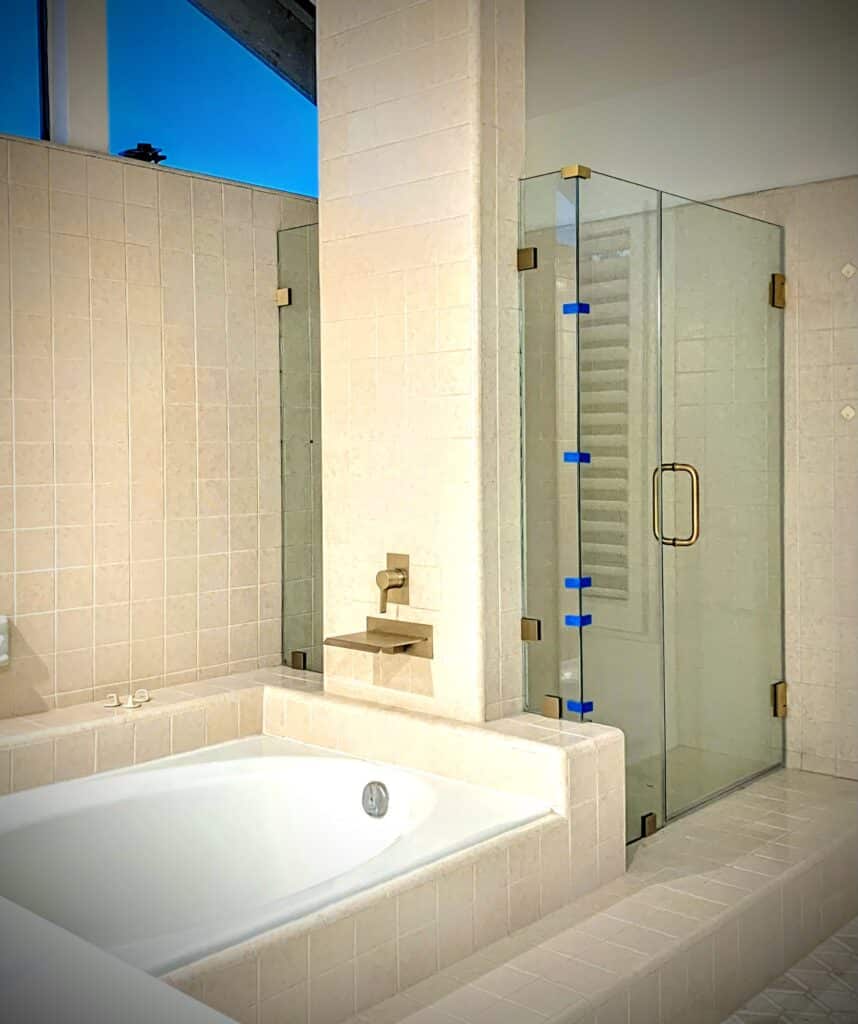 Frameless Glass Shower Enclosures and Corner Showers