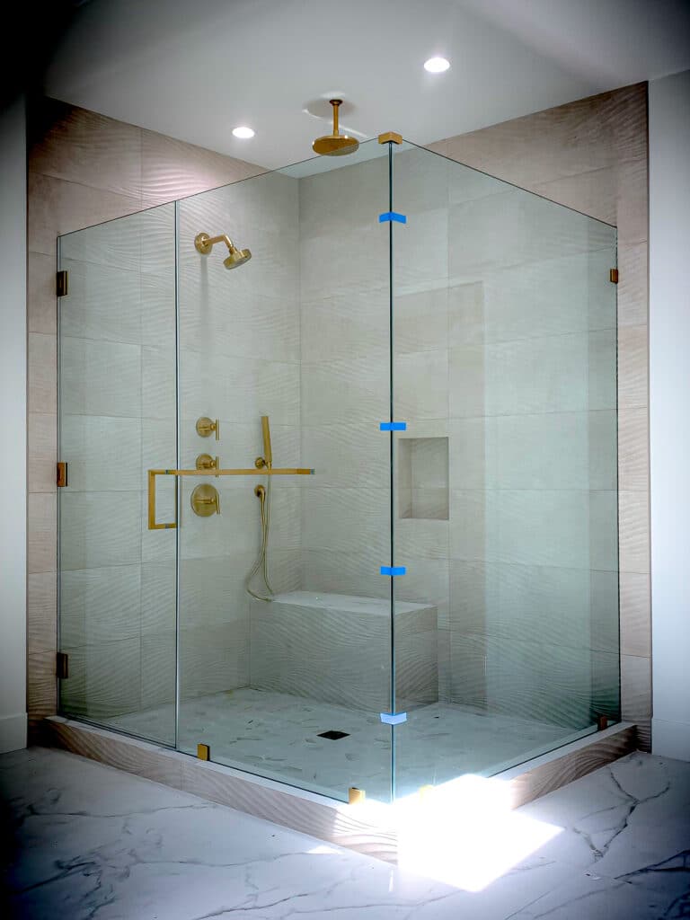 Frameless Glass Shower Enclosures and Corner Showers