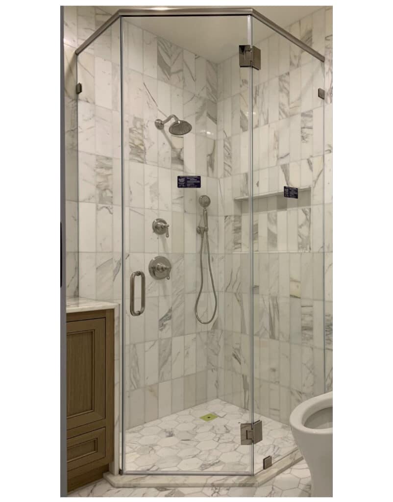 Frameless Glass Shower Enclosures and Corner Showers