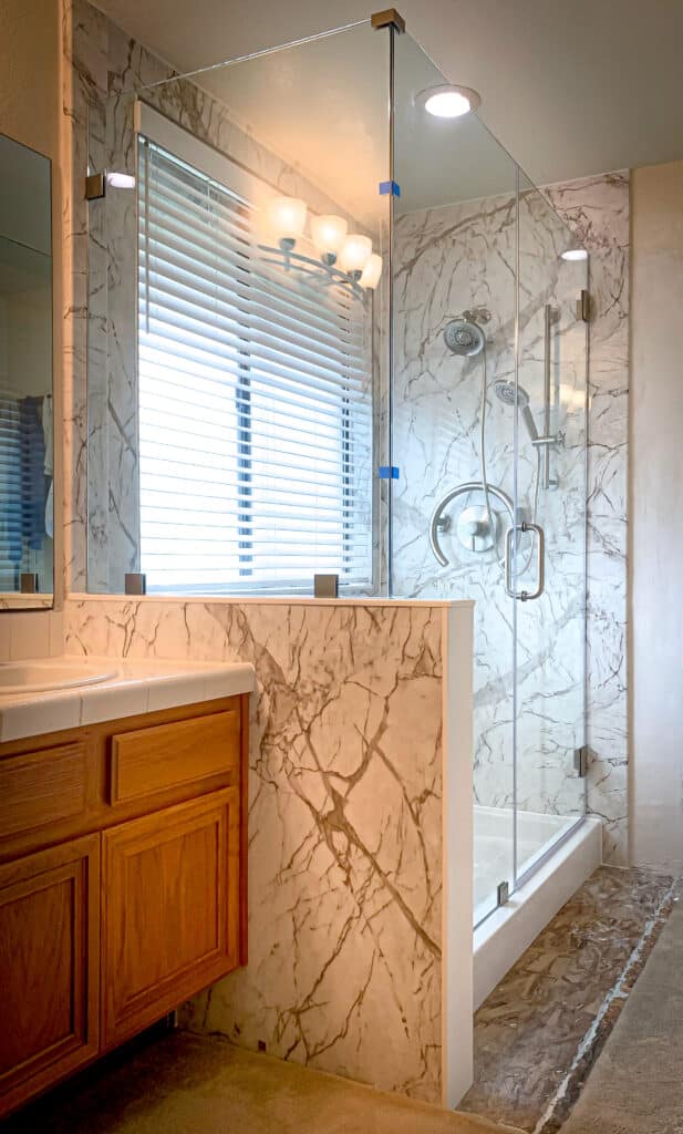 Frameless Glass Shower Enclosures and Corner Showers