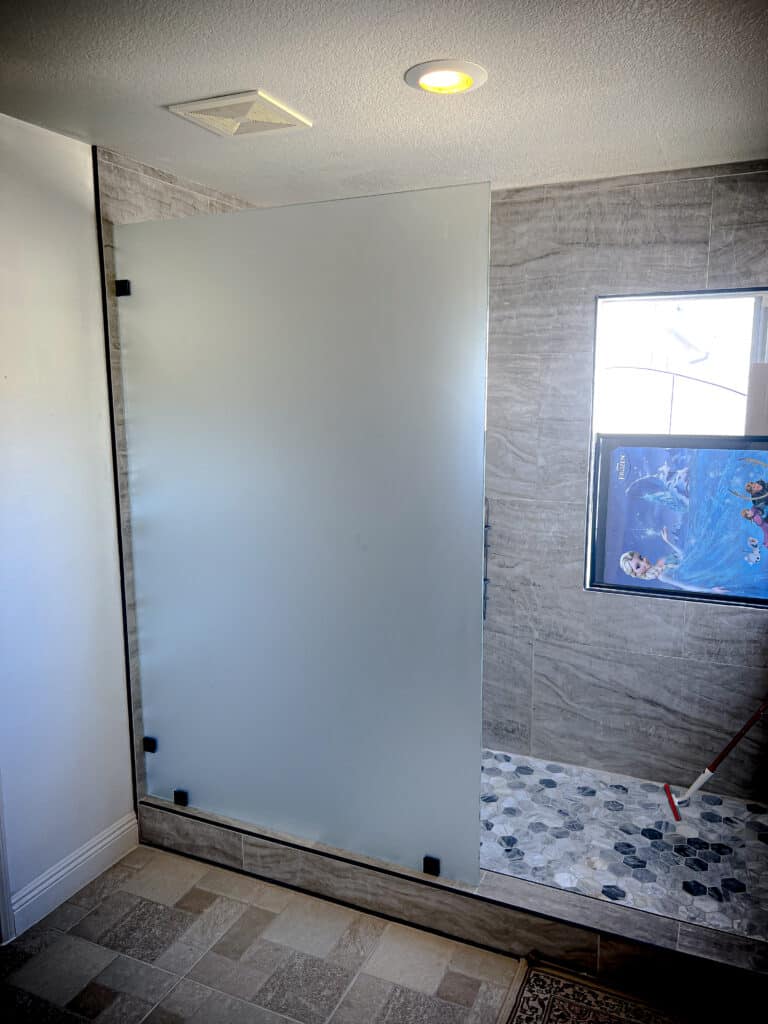 Frameless Glass Shower Screens