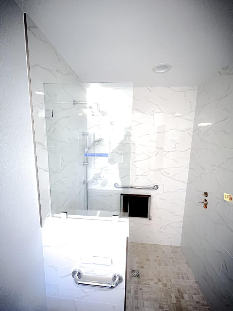 Frameless Glass Shower Screens