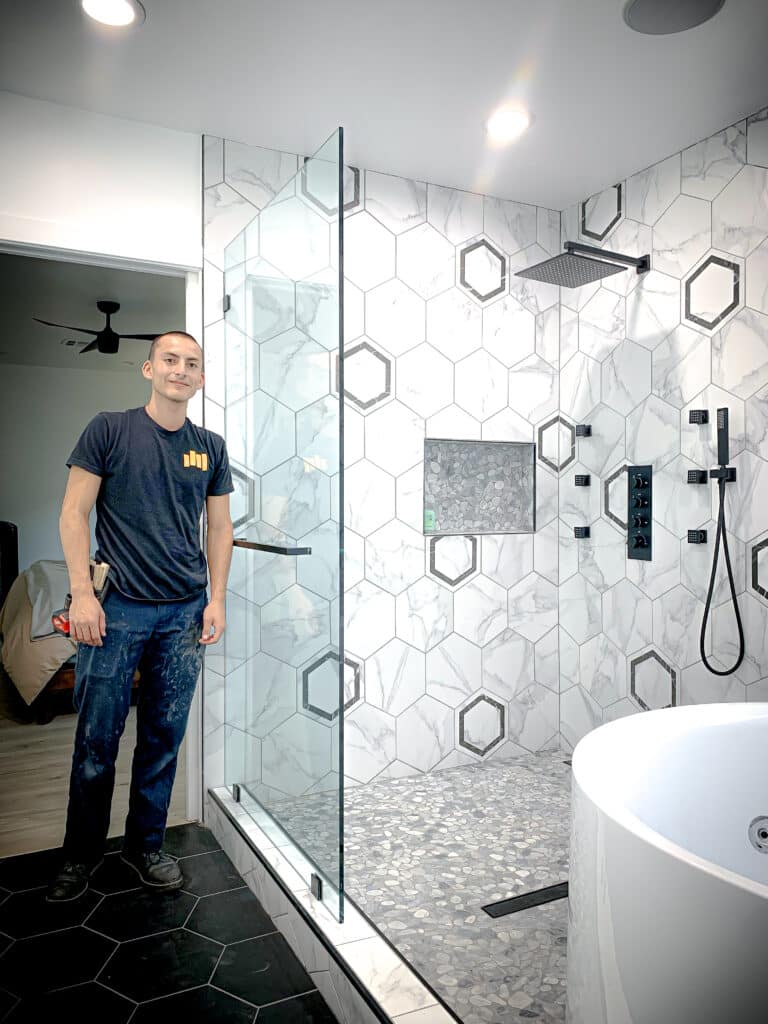 Frameless Glass Shower Screens