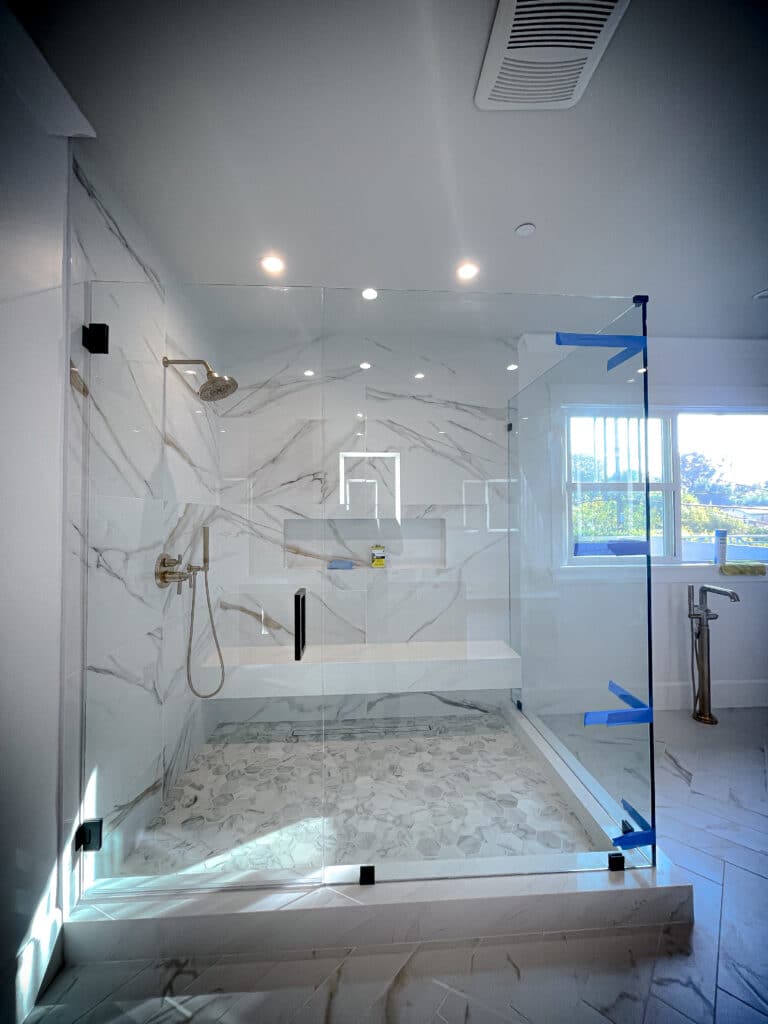 Frameless Glass Shower Enclosures and Corner Showers