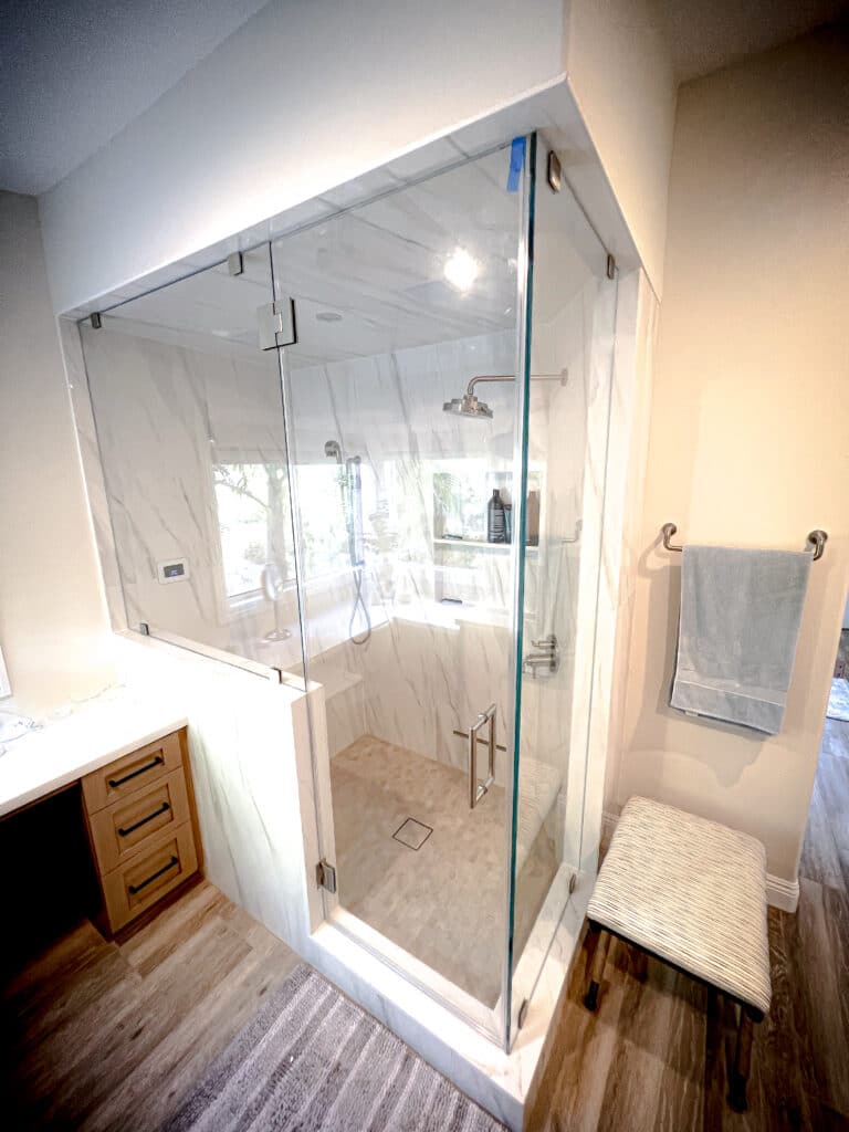 Frameless Glass Shower Enclosures and Corner Showers