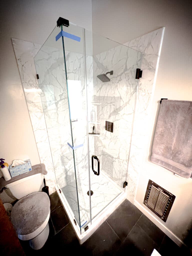 Frameless Glass Shower Enclosures and Corner Showers