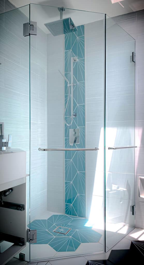 Frameless Glass Shower Enclosures and Corner Showers