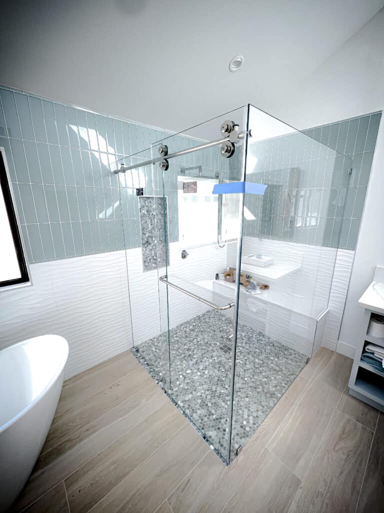 Frameless Glass Shower Enclosures and Corner Showers