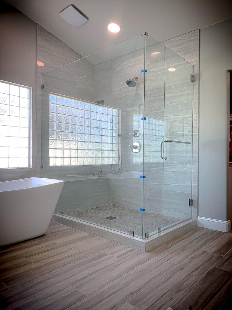 Frameless Glass Shower Enclosures and Corner Showers