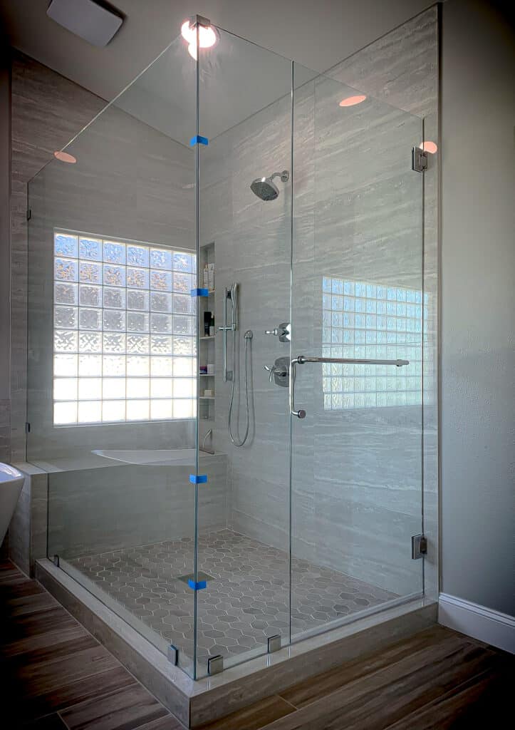 Frameless Glass Shower Enclosures and Corner Showers
