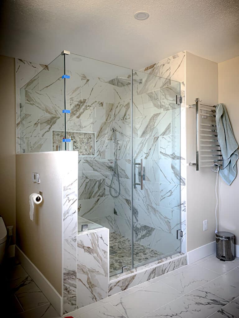 Frameless Glass Shower Enclosures and Corner Showers