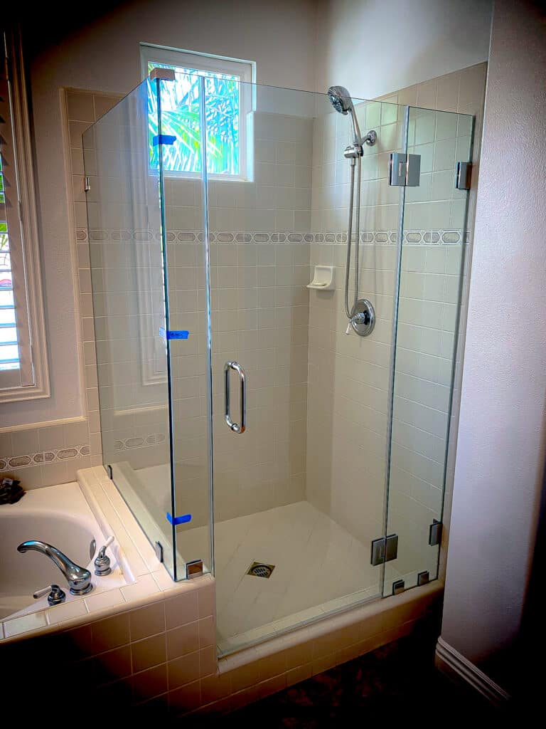 Frameless Glass Shower Enclosures and Corner Showers
