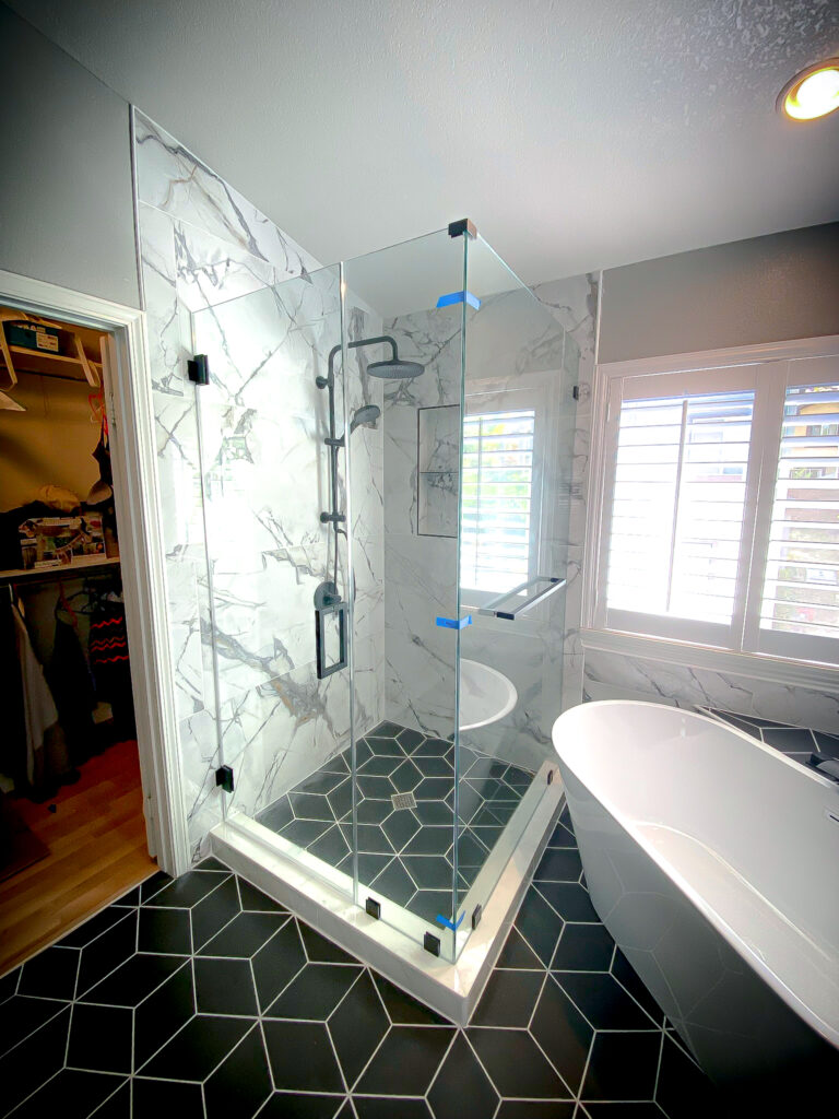 Frameless Glass Shower Enclosure Frameless Glass Shower Enclosures and Corner Showers