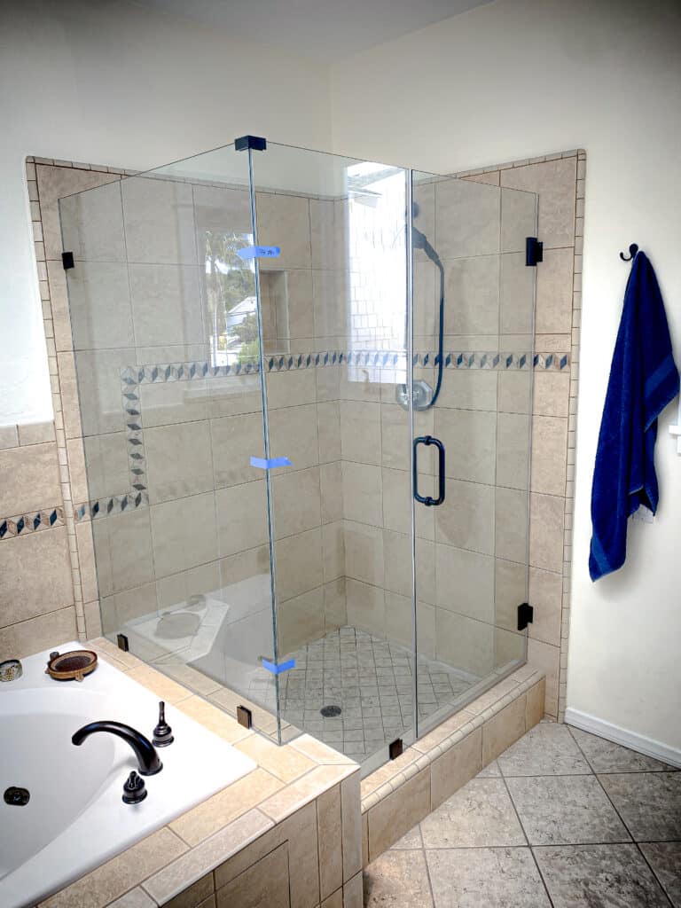 Frameless Glass Shower Enclosures and Corner Showers