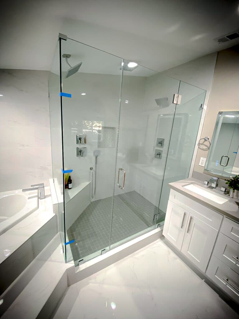 Frameless Glass Shower Enclosures and Corner Showers