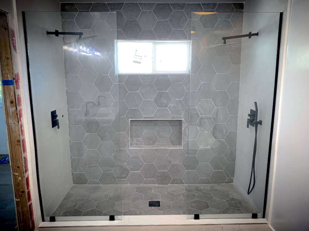 Frameless Glass Shower Screens