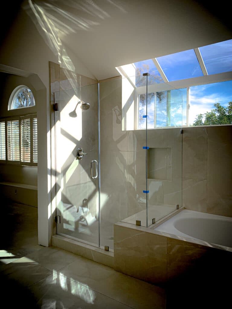 Frameless Glass Shower Enclosures and Corner Showers