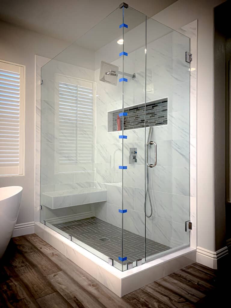 Frameless Glass Shower Enclosures and Corner Showers