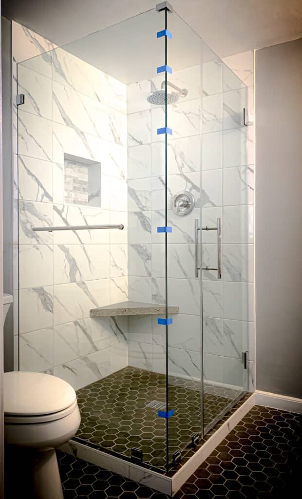 Frameless Glass Shower Enclosures and Corner Showers