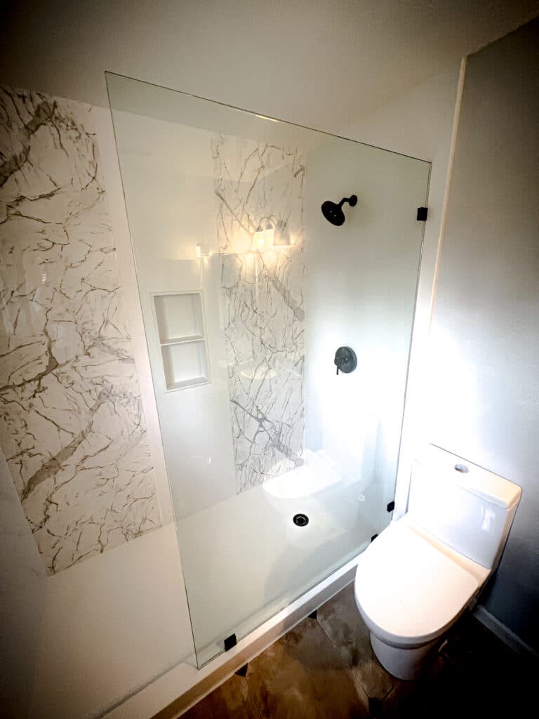 Frameless Glass Shower Screens