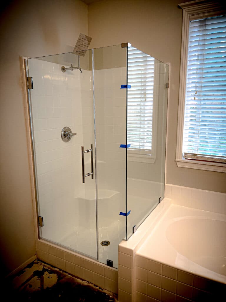Frameless Glass Shower Enclosures and Corner Showers