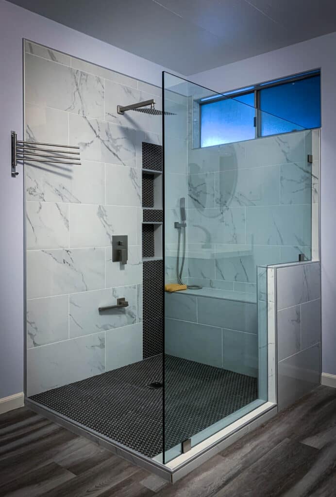 Frameless Glass Shower Screens