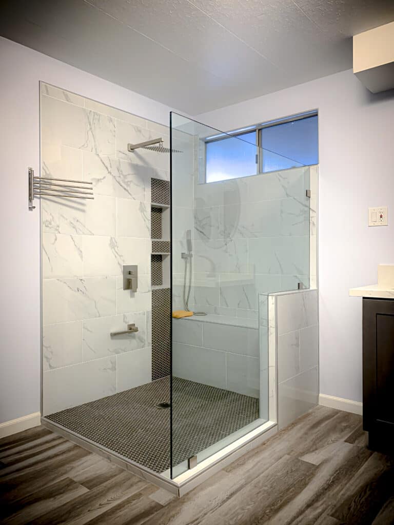 Frameless Glass Shower Enclosures and Corner Showers