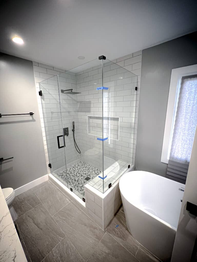 Frameless Glass Shower Enclosures and Corner Showers