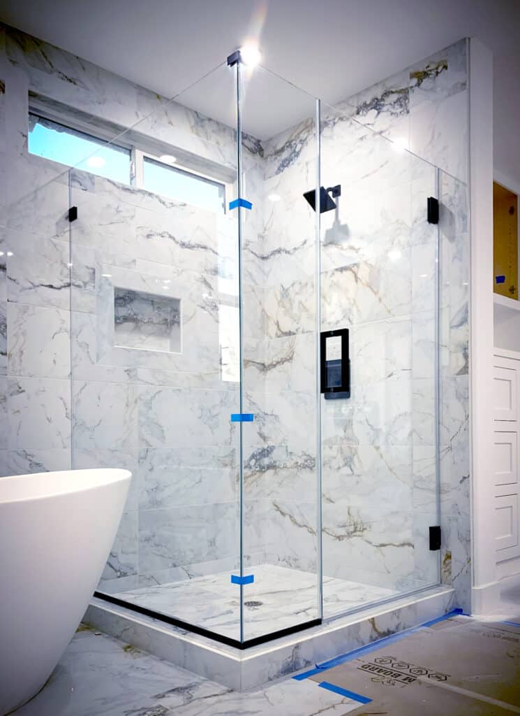 Frameless Glass Shower Enclosures and Corner Showers