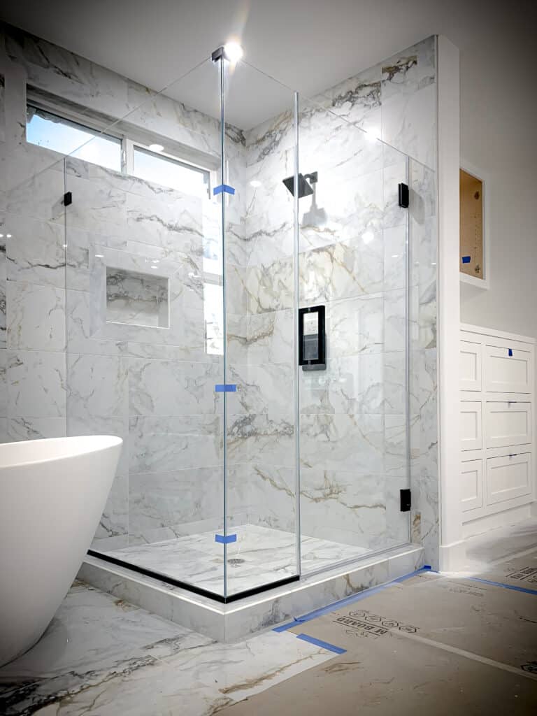 Frameless Glass Shower Enclosures and Corner Showers