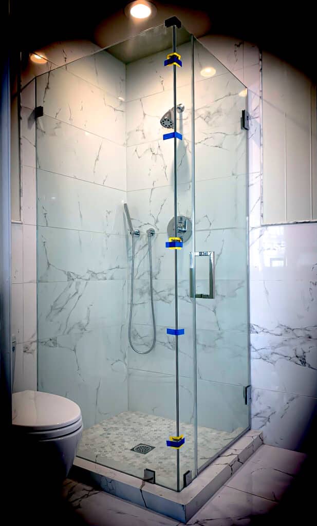 Frameless Glass Shower Enclosures and Corner Showers