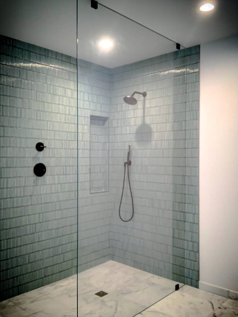 Frameless Glass Shower Screens