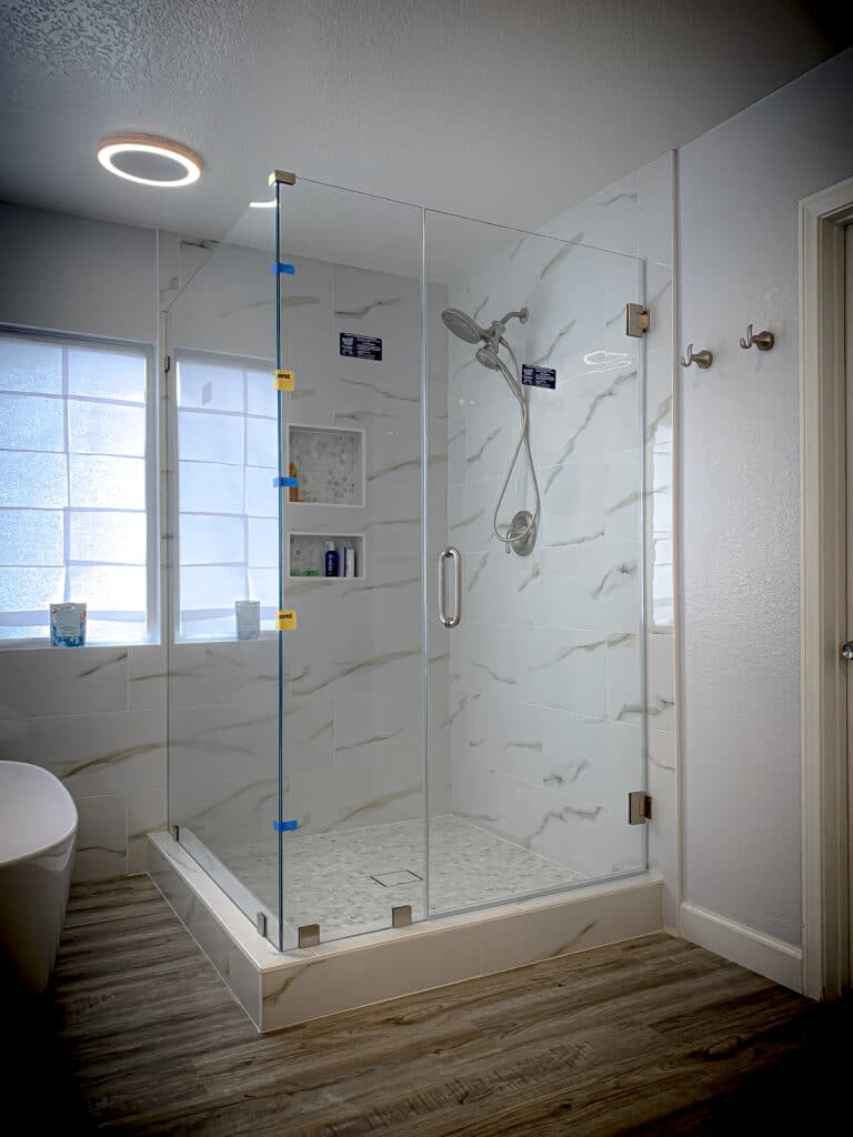 Frameless Glass Shower Enclosures and Corner Showers
