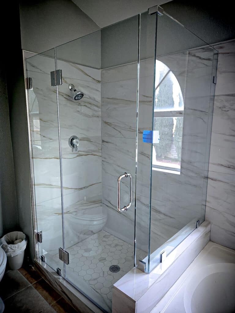 Frameless Glass Shower Enclosures and Corner Showers