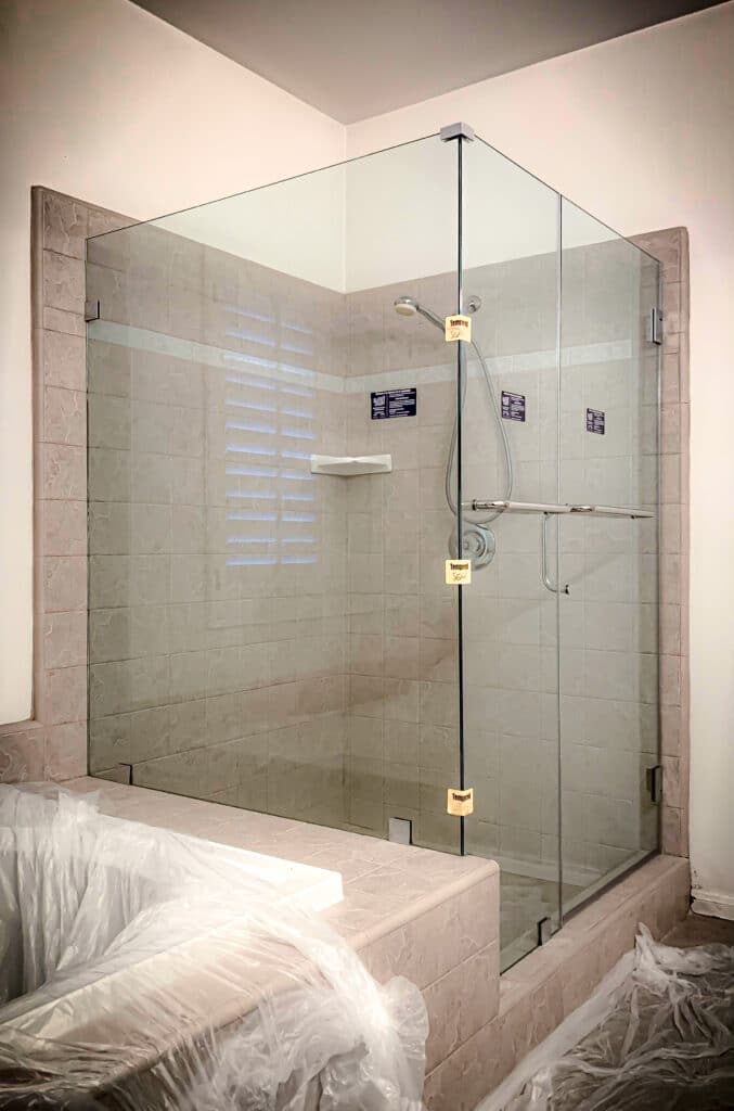 Frameless Glass Shower Enclosures and Corner Showers