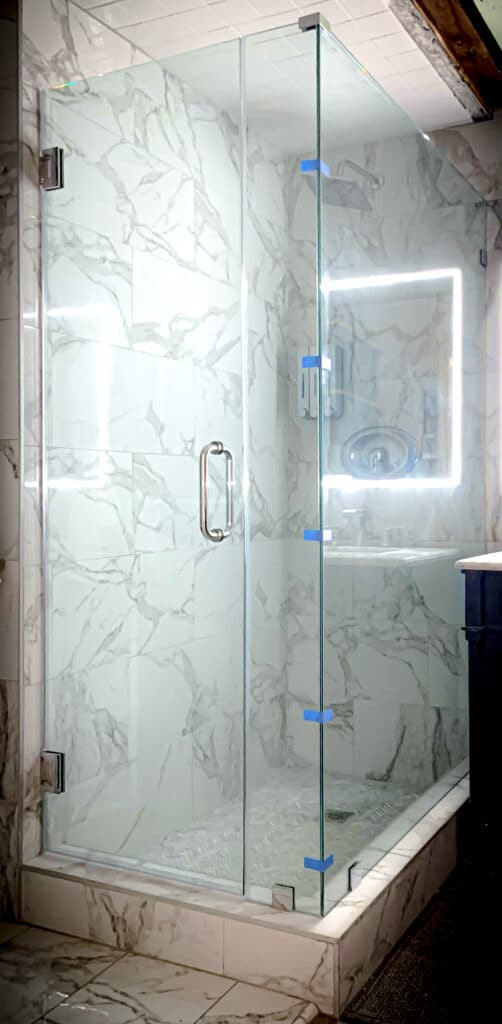 Frameless Glass Shower Enclosures and Corner Showers