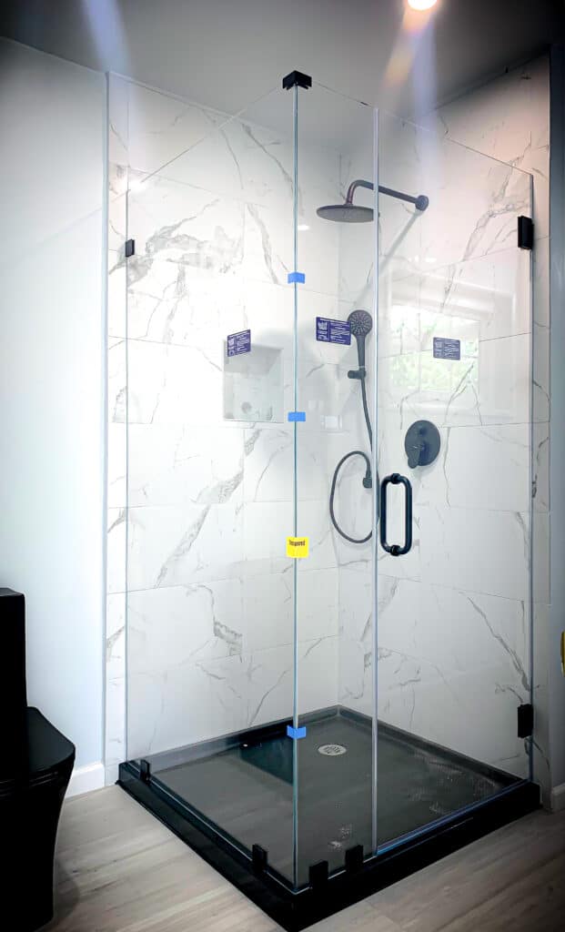 Frameless Glass Shower Enclosures and Corner Showers