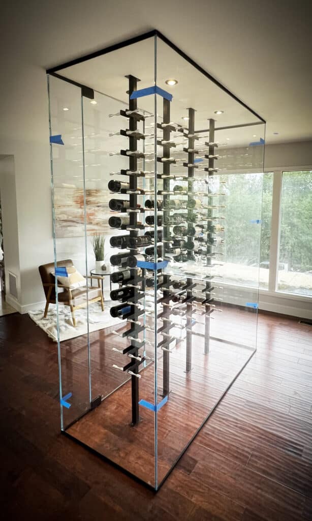 Custom Glass Wine Enclosures