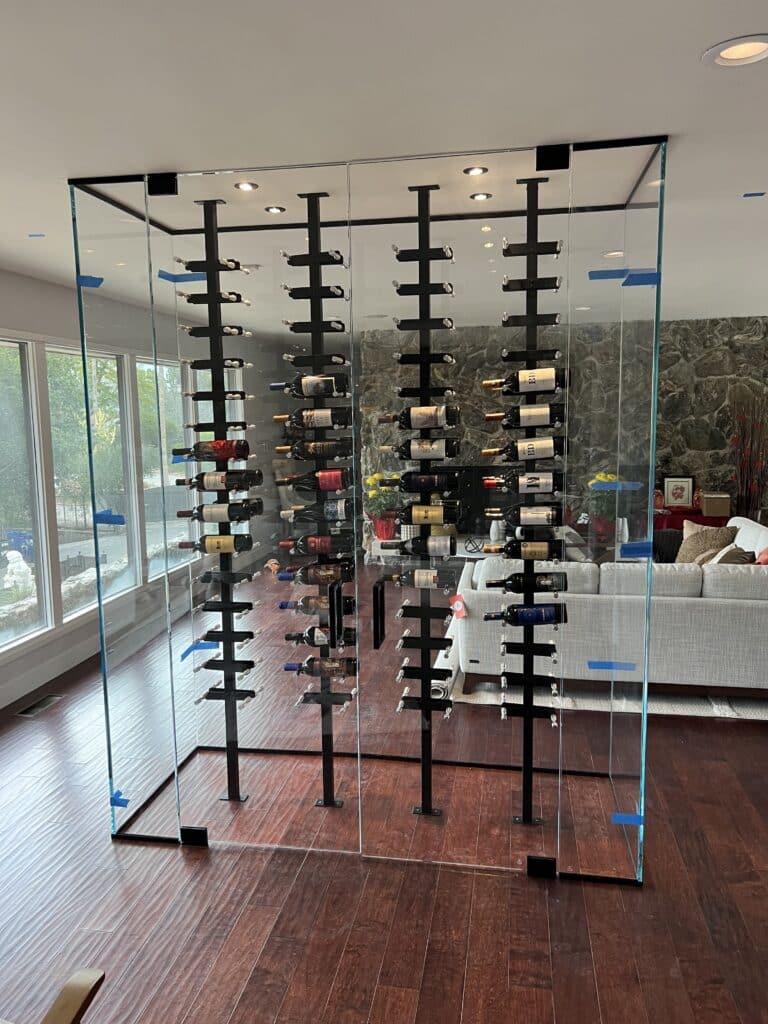 Custom Glass Wine Enclosures