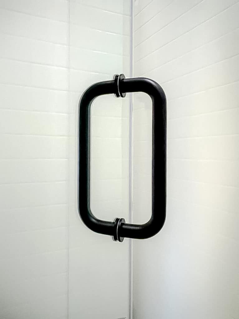 Frameless Glass Shower Door Handle Styles